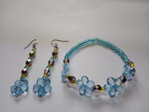 Set - náramek + naušnice č.5